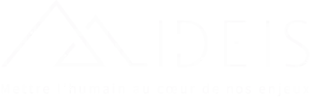 Logo IDEIS en blanc